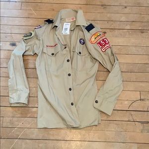 Boy Scouts den leader shirt